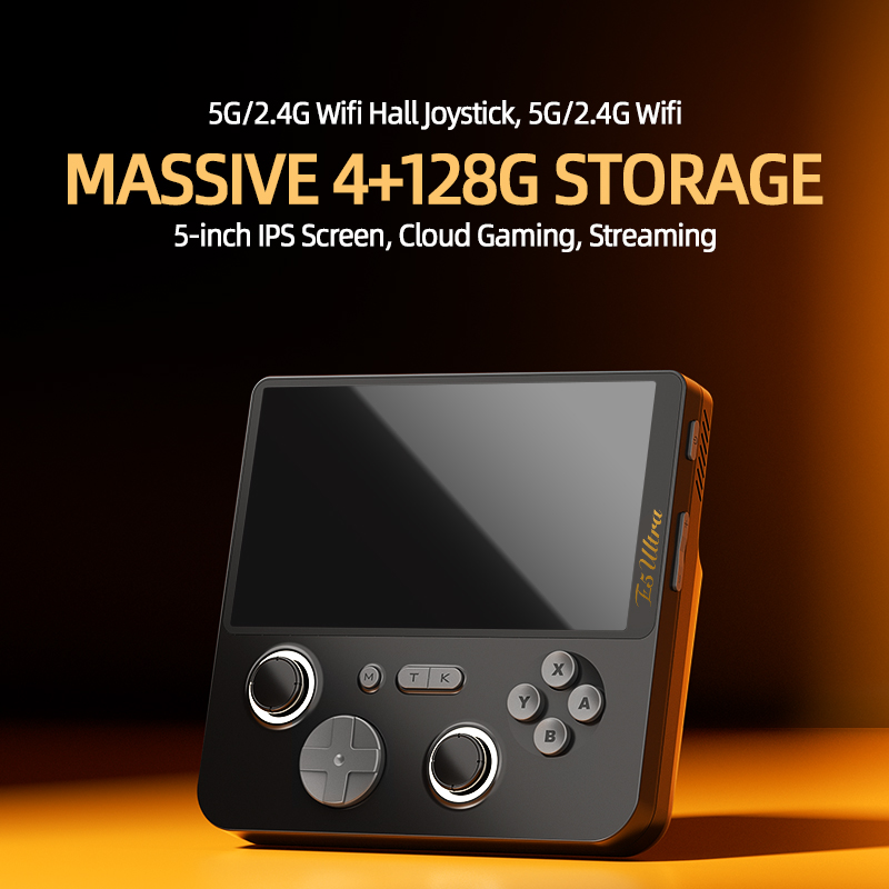 Retro X8 Gaming Console - GAMEMT E5 Ultra 4+128GB 5,0-calowy ekran