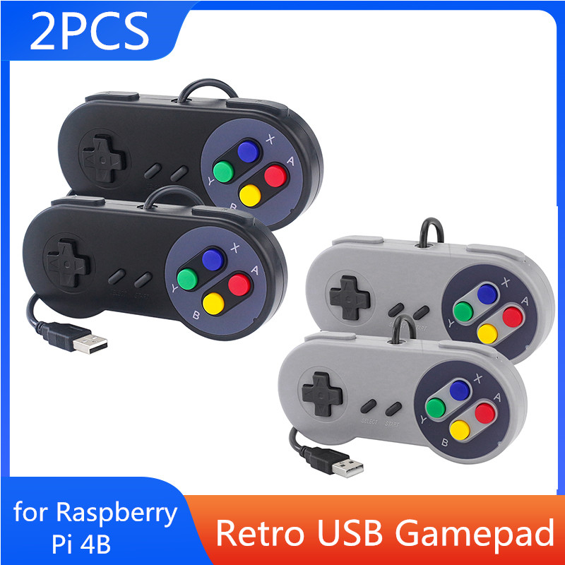 Raspberry Pi Retropie - 2 szt. Gamepad USB Retro Joystick