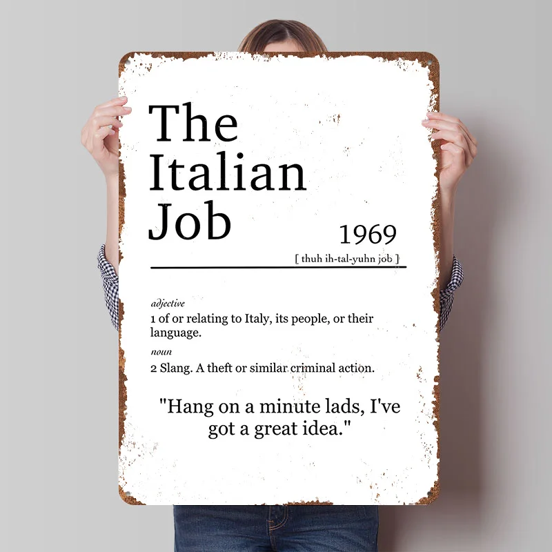 Retro Gaming Jobs - Włoski Plakat Reklamowy, Personalizowana Dekoracja Ścienna,
