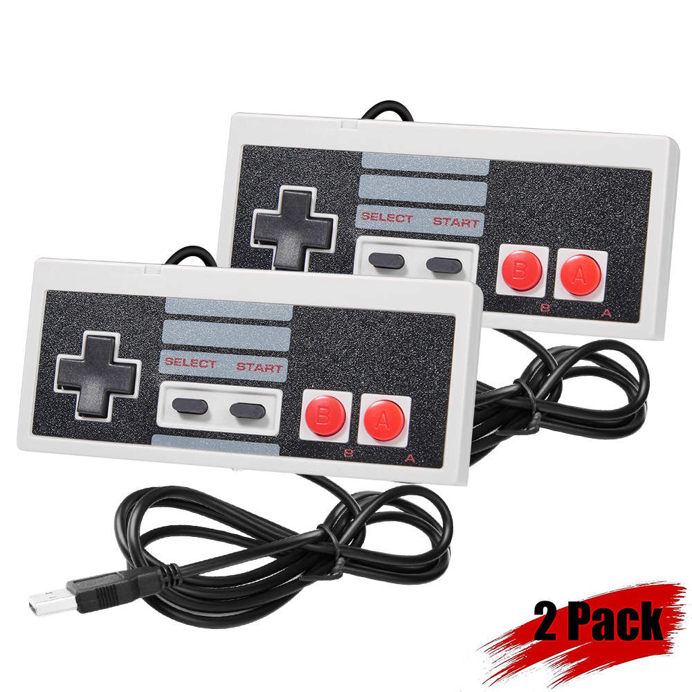 Raspberry Pi Retropie - 2 SZT. Przewodowy USB Gamepad do