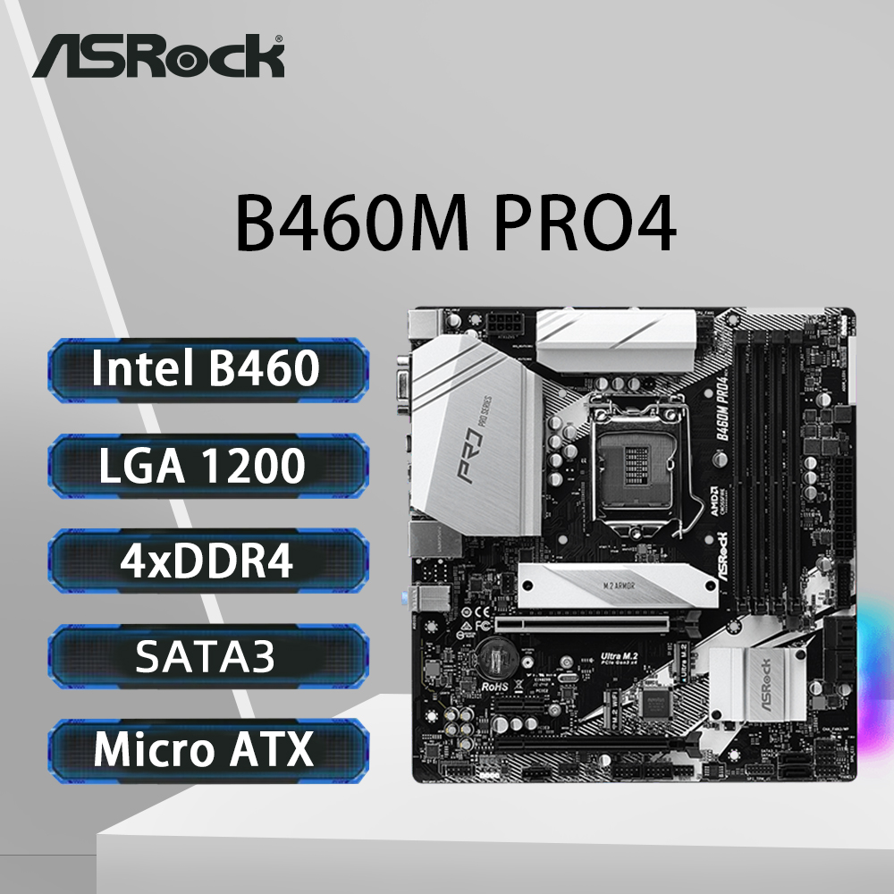 Płyta główna ASRock B460M PRO4 – Intel Cpu Core I5 recenzja i cena