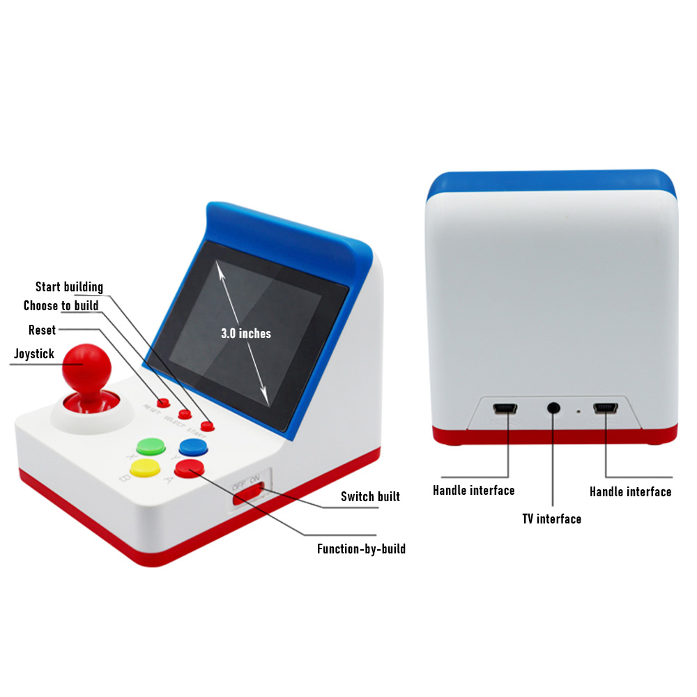 360 wideo games3calowy 8-bitow – Console Retro Gaming Portable recenzja i cena