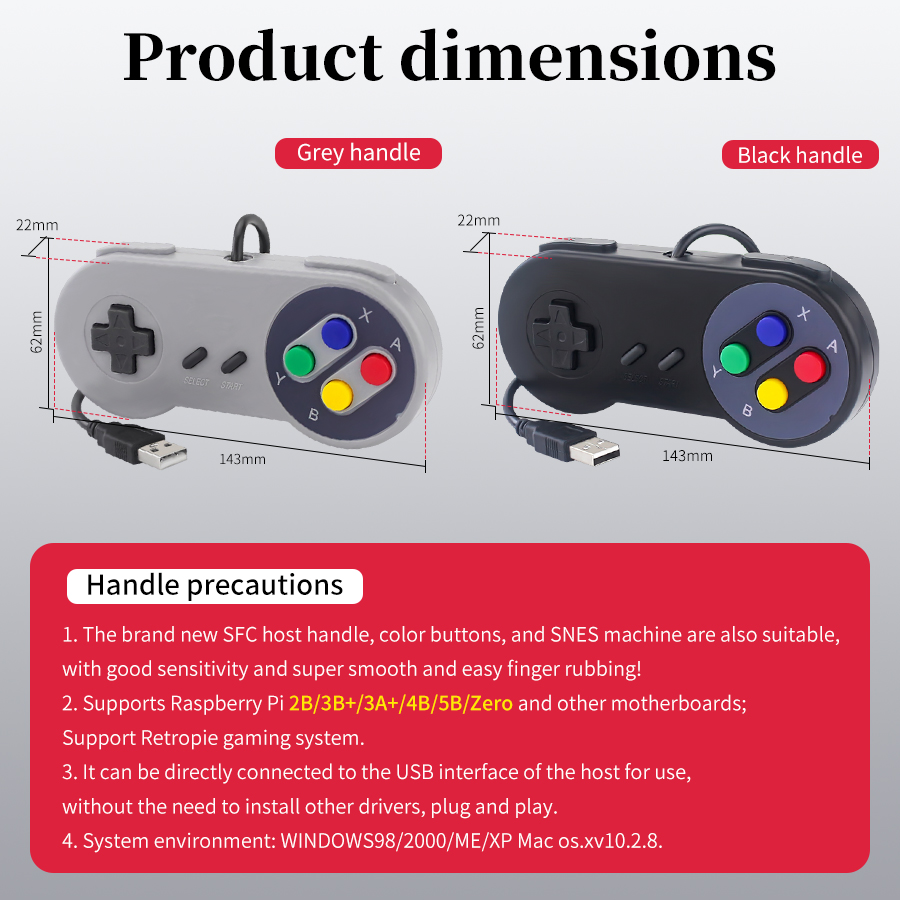 Kontroler USB Retro Gamepad Pl – Raspberry Pi Retropie recenzja i cena