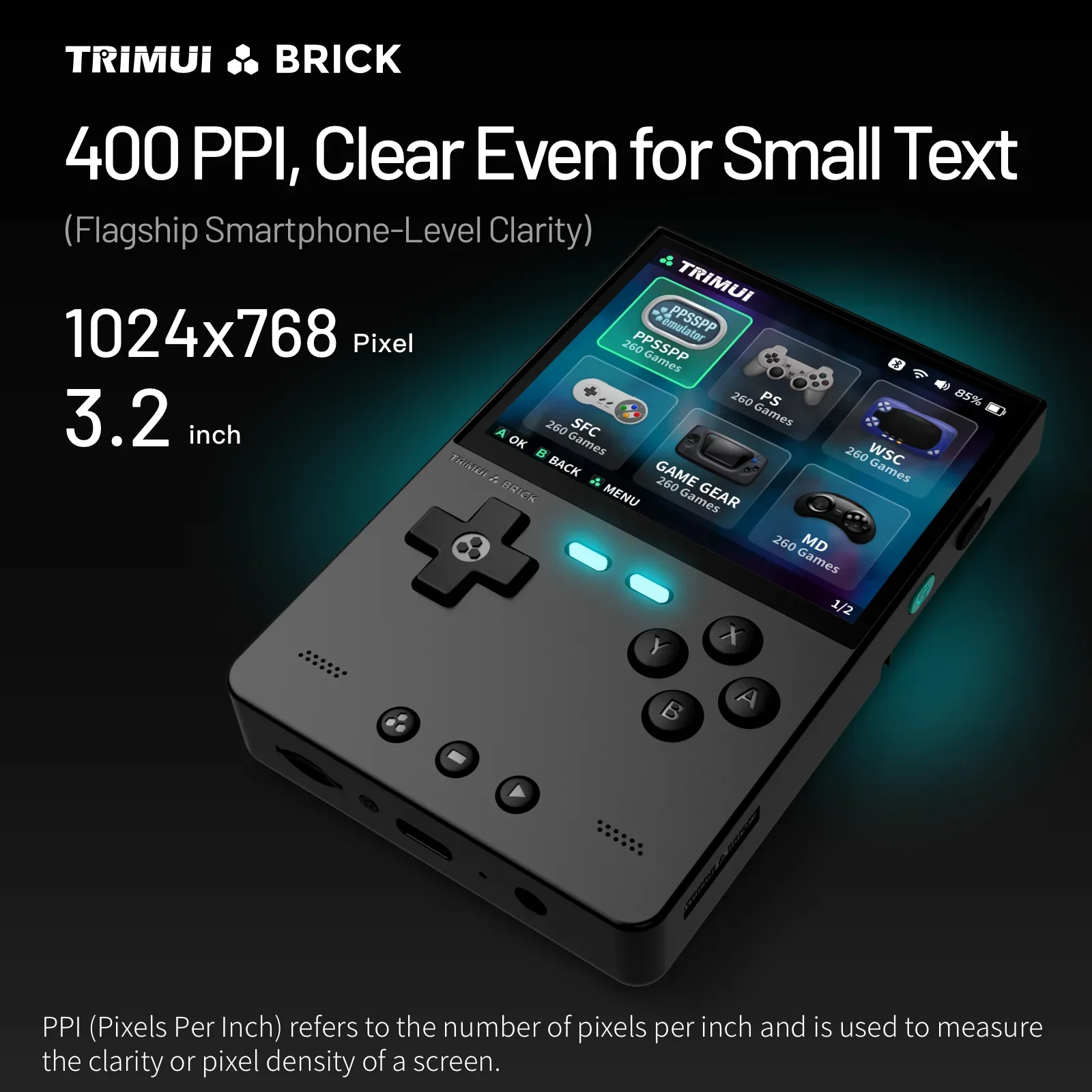Konsola przenośna TRIMUI BRICK – Retro Gaming System recenzja i cena