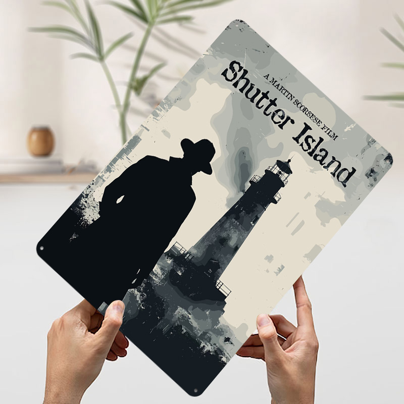 Plakat filmowy Shutter Island, – Retro Gaming Island recenzja i cena