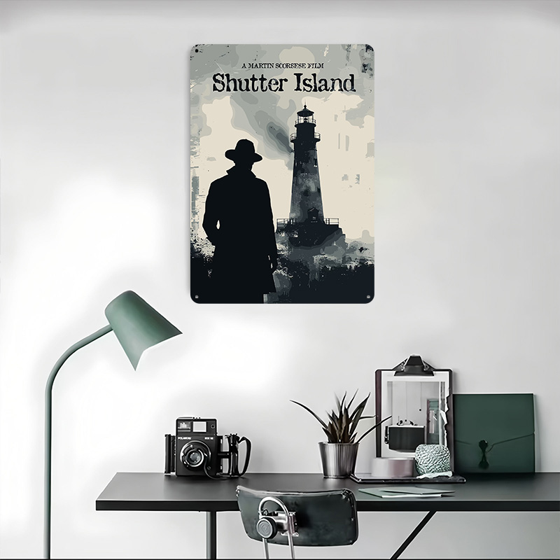 Plakat filmowy Shutter Island, – Retro Gaming Island recenzja i cena